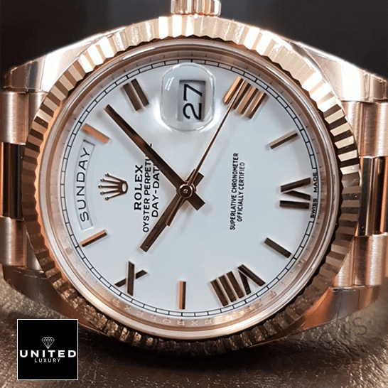 Rolex Datejust 278275 White Dial Romen Numerals 