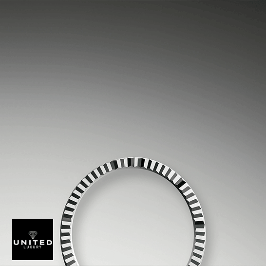 Rolex Datejust 279174 Stainless Steel Bezel  grey background