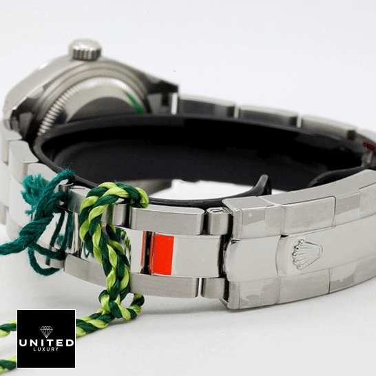 Rolex Lady-Datejust 279174-0021 S.Steel Fold Clasp on the Rolex Logo 