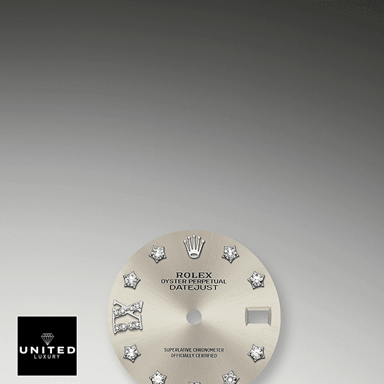 Rolex Lady-Datejust 279174-0021 Silver Dial With Diamonds 