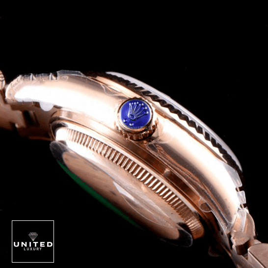 Rolex Lady-Datejust 279175 S.Steel Case  Right Side Crown Pusher