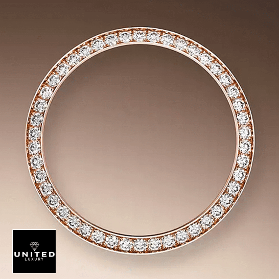 Rolex Datejust 279381RBR Rose Gold & Diamond Set Bezel 