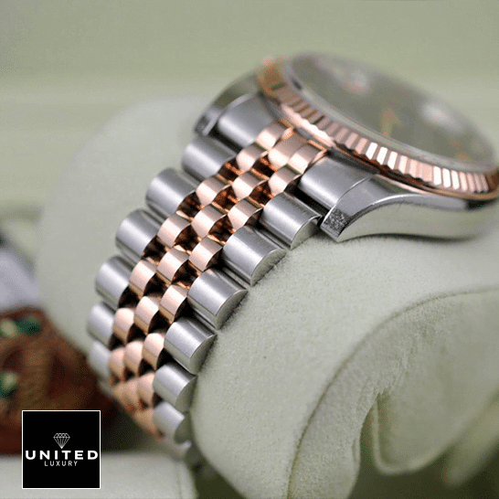 Rolex Datejust 116231  Rose Gold Jubilee Bracelet