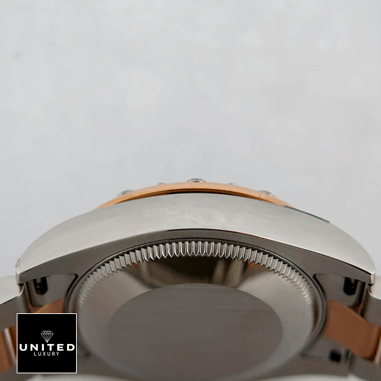 Rolex Datejust Chocolate  stainless steel case