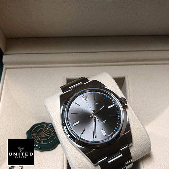 Rolex Datejust Perpetual 114300 Grey Dial  in the box