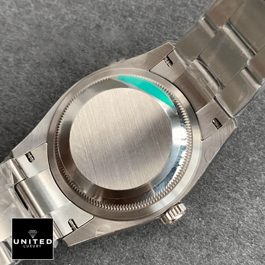Rolex Datejust 36 Perpetual 116200 Stainless Steel Case  on the table