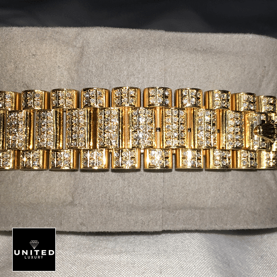 Rolex Datejust 116625 Yellow Gold & Gem Set Bracelet 