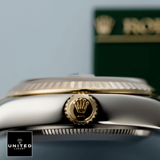 Rolex Datejust Yellow Gold  crwon / pusher button