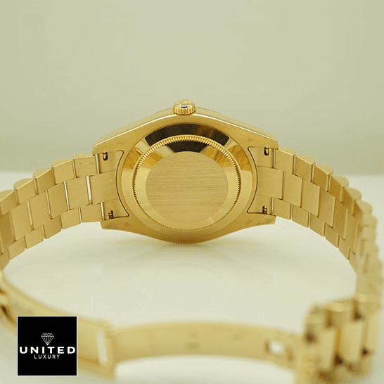 Rolex Day-Date II Collection Yellow Gold Case 218238 