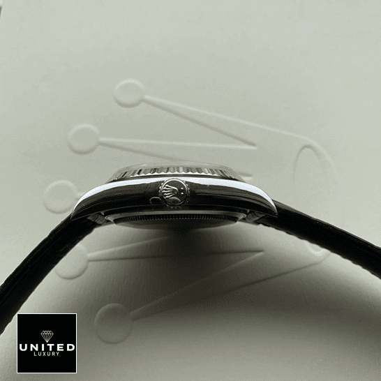 Rolex Day-Date 118139-0004 V5 Stainless Steel Crown Pusher  Right Side