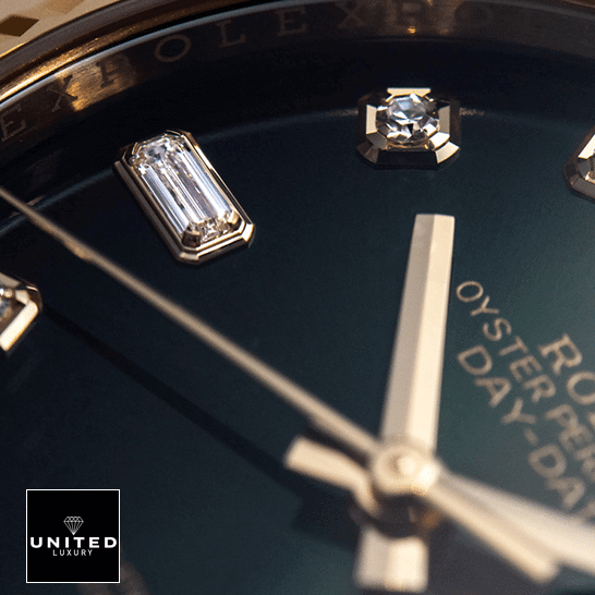 Rolex Day-Date 128235-0037 Brown Ombre Dial 4 Rolex Day-Date 36 128235-0037 Brown Ombre with Diamonds Dial