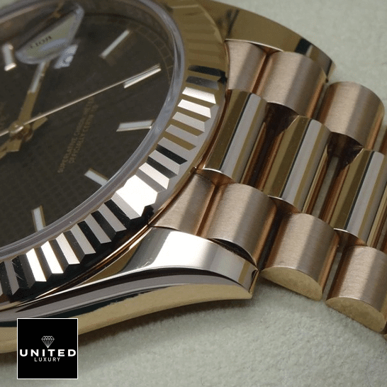 Rolex Day-Date Gold Black 228235 EW 4 Rolex Day-Date 228235 Oyster