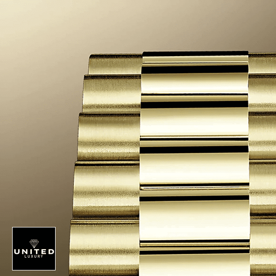 Rolex Day-Date 228398TBR Yellow Gold & Diamonds Black Dial 6 Rolex Day-Date 228398TBR-0001 Oyster Bracelet