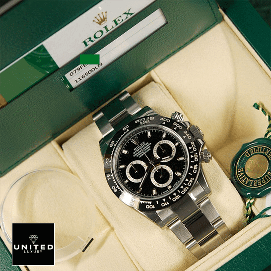 Rolex Daytona 116500ln-0002  in the Rolex Box & Guarantee Card