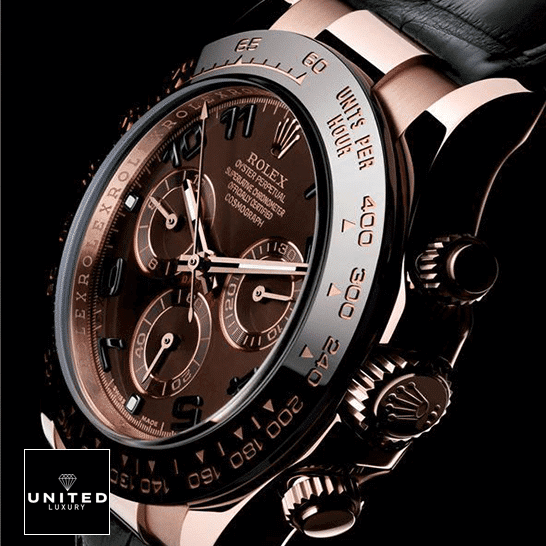 Rolex Daytona Cosmograph 116515LNBR Rose Gold Black Bezel 