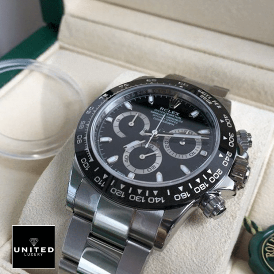 Rolex Daytona 116500ln-0002 Black Dial Oyster  in the box