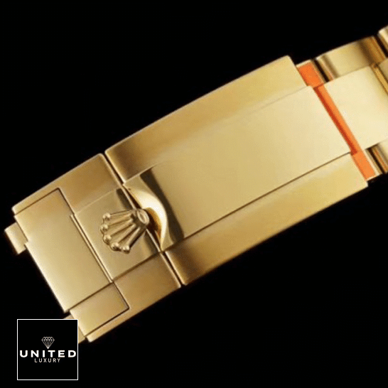 Rolex Daytona Yellow Gold Bracelet Fold Clasp on the Rolex Logo 116508-0013