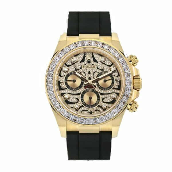 rolex-daytona-eye-of-the-tiger-yellow-gold-diamond-bezel-black-rubber-watch