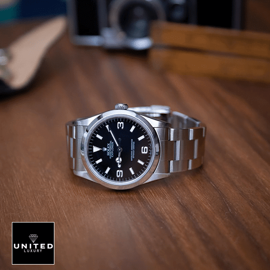Rolex Explorer 124270 Stainless Steel  on the table
