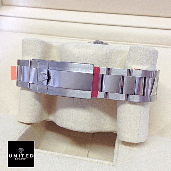 Rolex GMT-Master II 116719BLRO  Oyster Bracelet Fold Clasp on the Rolex Logo