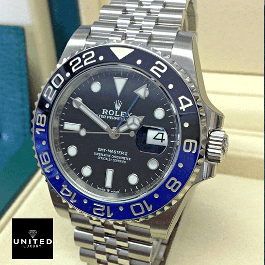 Rolex GMT-Master II Ceramic Black Dial 116710BLNR Jubilee 