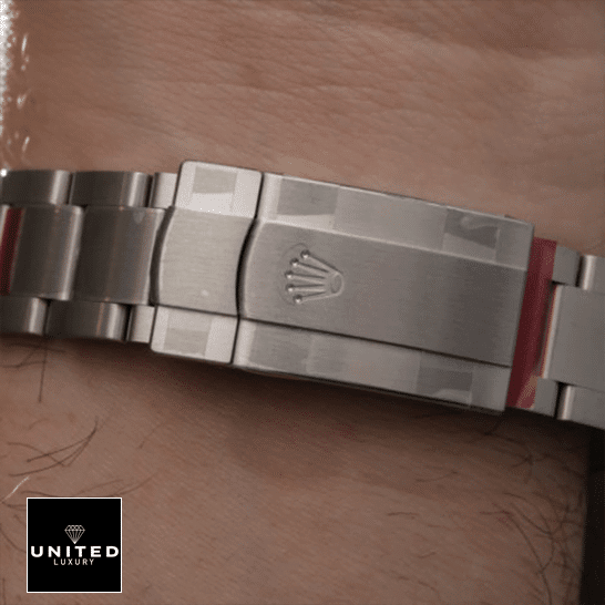 Rolex Perpetual 124300 Oyster Bracelet  Fold Clasp on the Rolex Logo