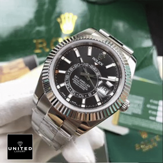 Rolex Sky-Dweller Black Dial 326934 