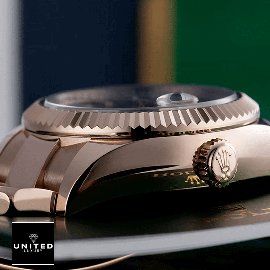 Rolex Sky-Dweller 326935-0007 Rose Gold Case & Crown Pusher