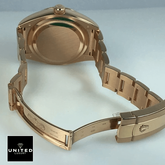 Rose Gold Sky-Dweller 4 Rolex Sky-Dweller 326935-0003 Oyster Open Fold Clasp