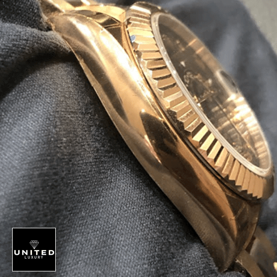 Rose Gold Sky-Dweller 2 Rolex Sky-Dweller Chocolate 326935-0003 Rose Gold Case