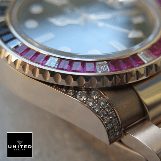 Rolex GMT-Master II 126755SARU Rose Gold Case with Diamond 