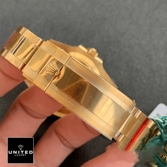 rolex submariner black dial 116618LN oyster back unitedluxurynet 1