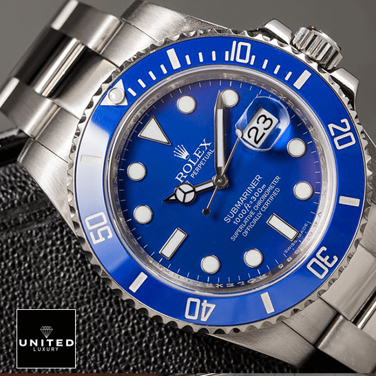 Rolex Submariner Blue Dial 116619lb-0001 S.Steel Oyster 