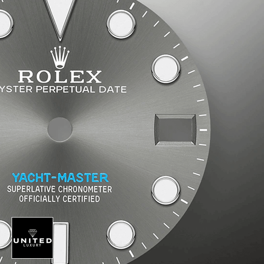 Rolex Yacht-Master 116622-0003 Platinum & Rhodium Dial 15 Rolex Yacht Master 268622 Grey Dial grey background