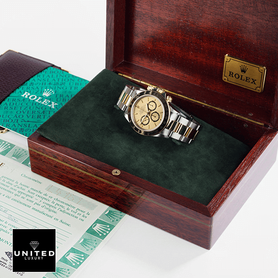 Rolex Daytona Cosmograph Yellow Gold 16523  in the Rolex Box