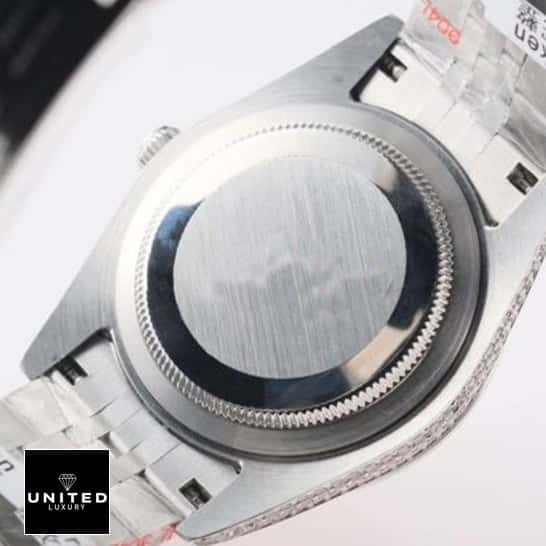 Baguette rolex stainlees steel case 