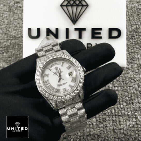 Rolex Day-Date II 218239 Iced Out 