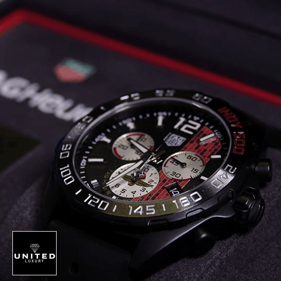 Tag Heuer Formula 1 İndy 500 Limited Edition Black Dial  in the box