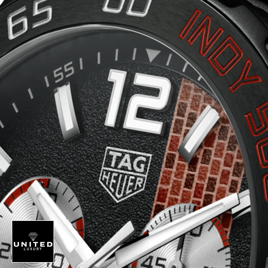 Tag Heuer Formula 1 İndy 500 Limited Edition  close view