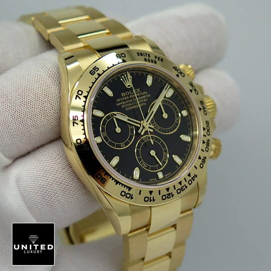 Rolex Daytona Yellow Gold 4 Rolex Daytona Yellow Gold 116508-0004 Yellow Gold Oyster