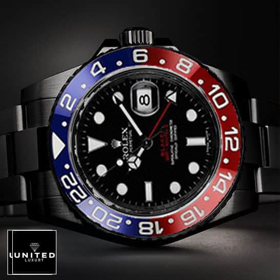 Rolex Blaken 126710BLRO-0001 Pepsi Black Dial 5 Rolex Pepsi Black 126710BLRO-0001 Blue Red Bezel