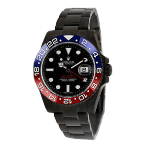 rolex-pepsi-blaken-black-dial-blue-red-bezel-steel-watch
