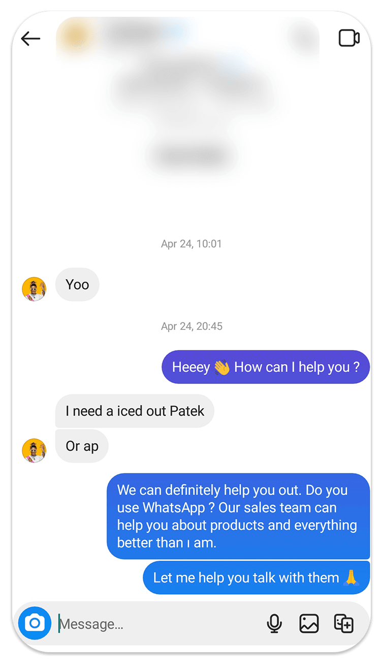 watch review instagram